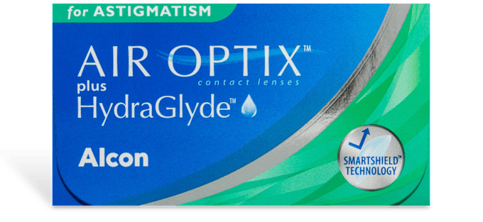 AIR OPTIX Plus Hydra Glyde for Astigmatism