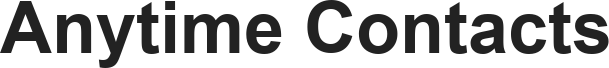 Anytime Contacts logo